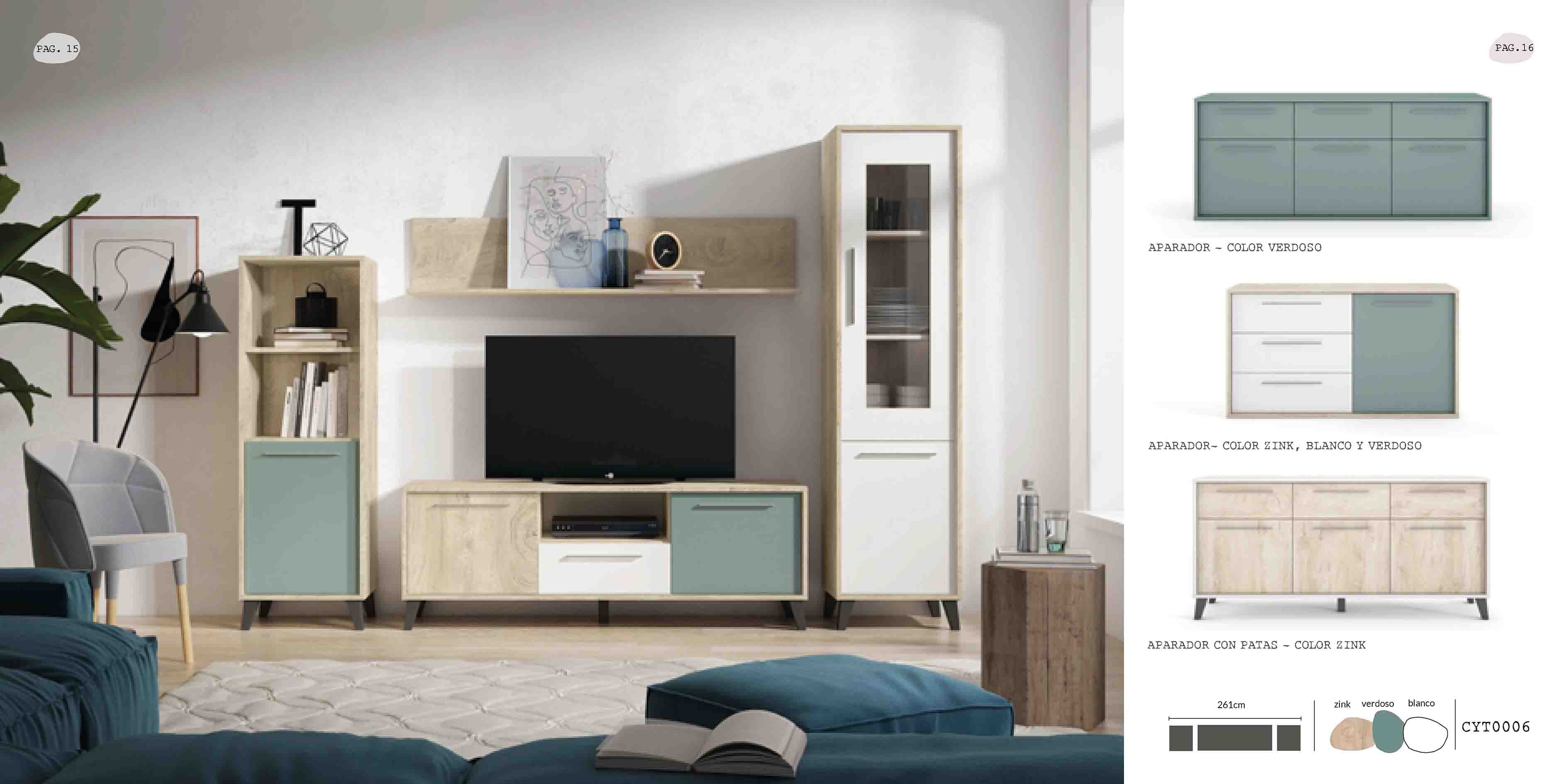 Muebles de salón Marco CYt0021 serie TOP - DECO HOME