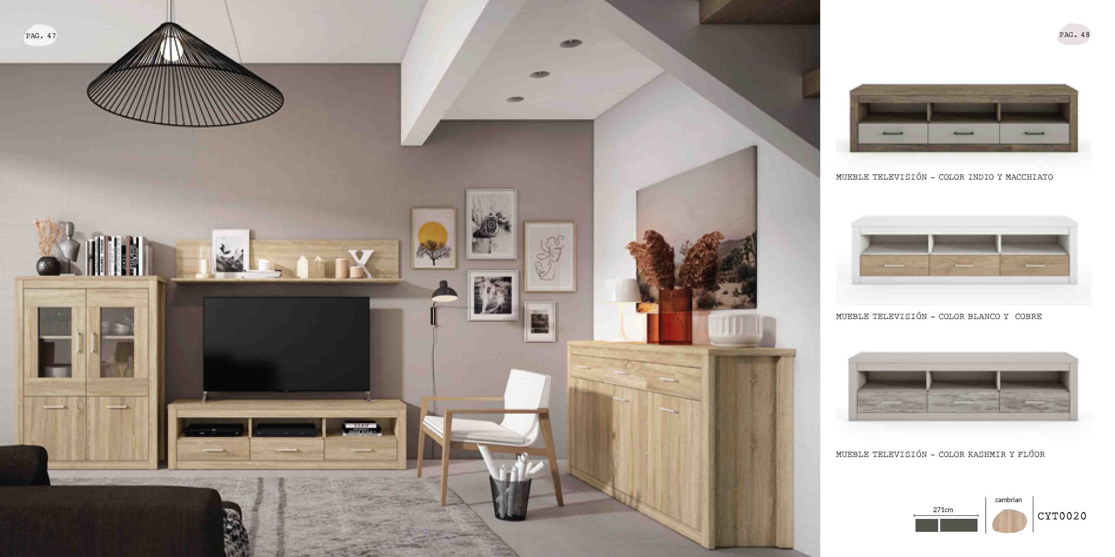 Muebles de salón Marco CYt0021 serie TOP - DECO HOME